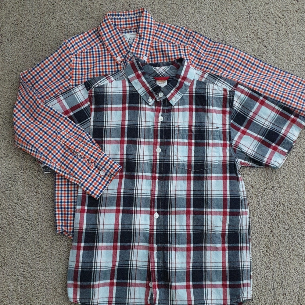 2 button down shirts